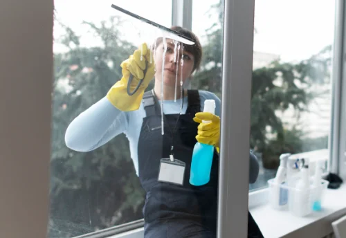 Nettoyage de vitres intérieures et extérieures au Bailleul